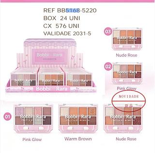 Bobbi rara paleta de sombras box 24 pçs