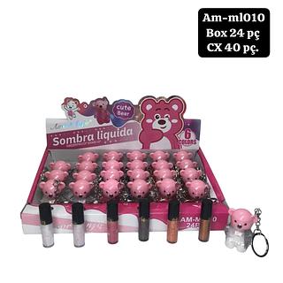 Amor e anjo lip gloss ursinho