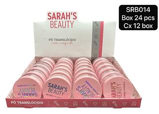 Sarah´s Beauty Po Translucido Rosa Mosqueta box 24 pçs