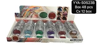 Yoyo Maquiamor Paleta de Glitter box 48 pçs