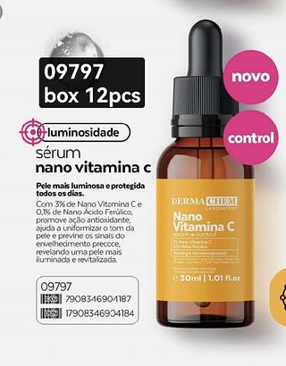 Derma chem sérum nano vitamina c box 12 pc