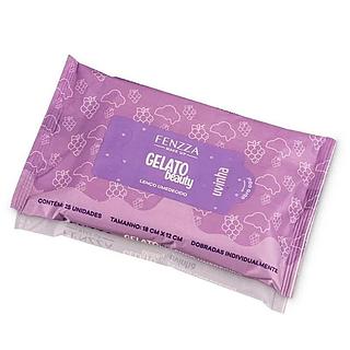 Fenzza Lenço Umedecido Uvinha Gelato Beauty