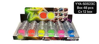 Yoyo Maquiamor Paleta Sombra Neon box 48 pçs