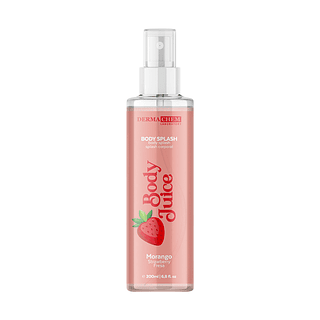 Body Splash Body Juice Morango 200ml - Dermachem