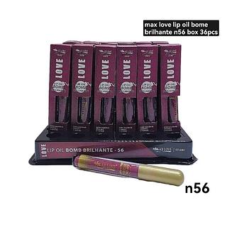 max love lip oil bomb brilhante BOX 36PÇS