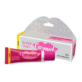 Carmed Hidratante Labial Glitter 3 Em 1 10g