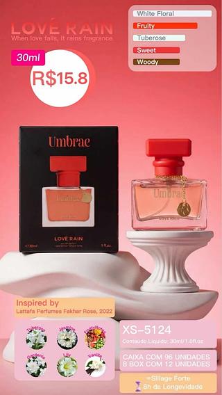 Love rain perfume box 12 pc