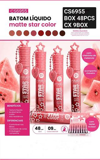 Pink21 Lip gloss box 24 pçs