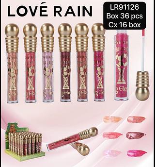 Love Rain Lip Gloss box 36 pçs