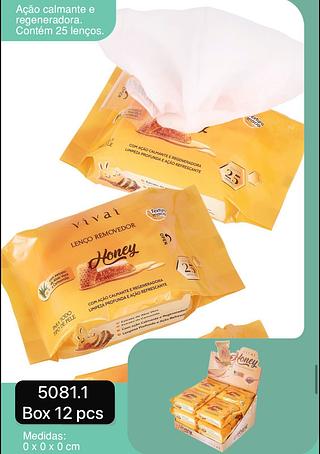 Vivai Lenço Removedor box 12 pçs