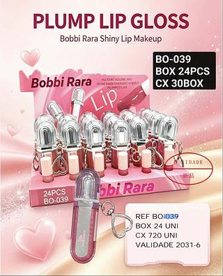 boobi rara lip gloss box 24 pç