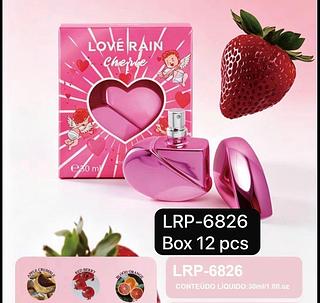 LOVE RAIN PERFUME BOX 12 PÇ