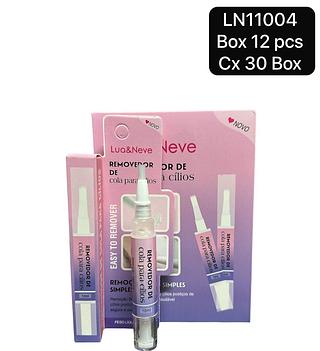 Lua&Neve - Removedor de cola para cilios BOX 12 PÇ
