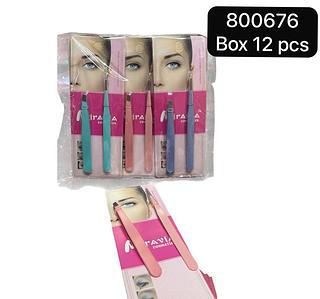 kit pinça box 12 pç