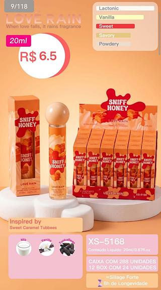 Love rain perfume box 24 pçs