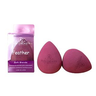 PhalleBeauty Esponja Para Maquiagem Soft Blender / ROXA box/12pç