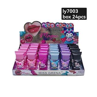 miss crema lip gloss box 24pç