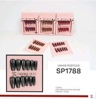 Sabrina sato unhas box 12 pc