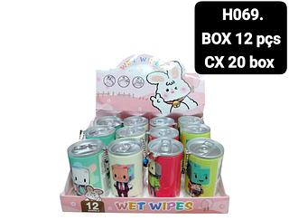 Yoyo Maquiamor Lenço Umedecido box 12 pçs