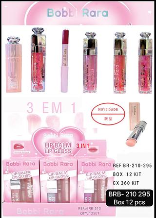 Bobbi Rara Kit Gloss Box 12 pçs