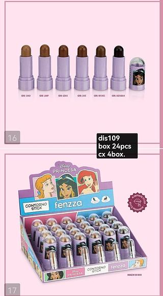 fenzza contorno stick box 24 pç