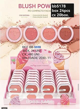 Bobbi rara blush box 24 pçs