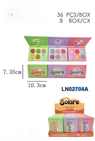 Lua e neve paleta de sombras box 36 pc