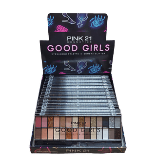 Pink 21 Paleta De Sombras 28 Cores Good Girls