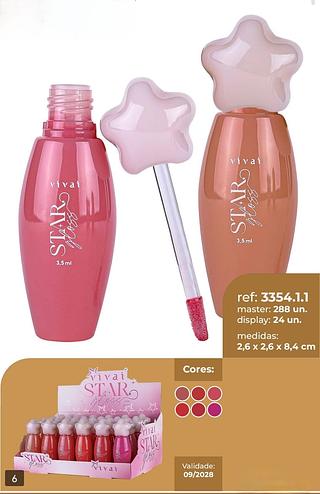 VIVAI LIP GLOSS BOX 24 PÇ