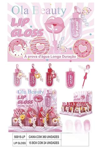 ola beauty lip gloss box 24 pç