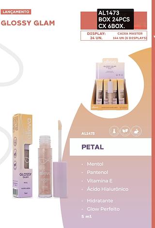 alleva lip gloss box 24 pç