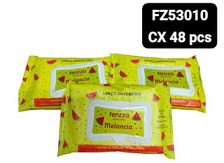 Fenzza Lenço Umedecido Melancia cx 48 pçs