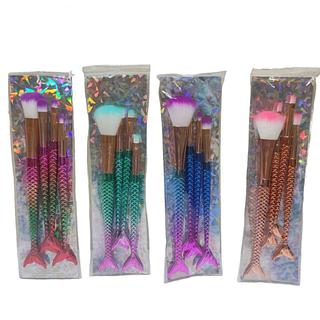 Kit Pincel sereia 4 peças