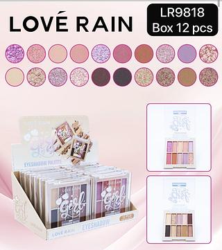 Love Rain Paleta de Sombra box 12 pçs