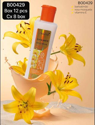 Ludurana Esfoliante Axila e Virilha Orquideas Amarela BOX 12 PÇS