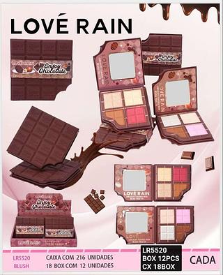 Love rain paleta de blush box 12 pc