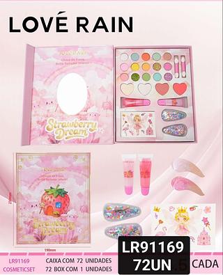 Love rain Lip paleta cx 72 pc