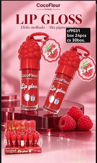 cocofleur lip gloss box 24 pç