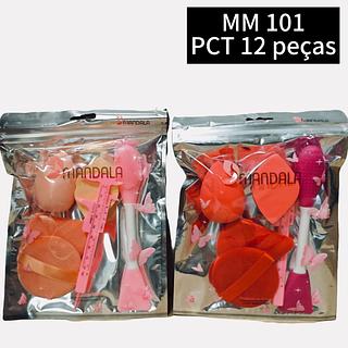manda kit esponja box 12 pç