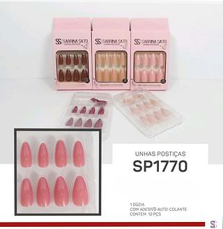 Sabrina sato unhas box 12 pc