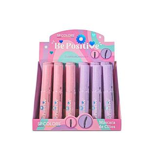 spcolors mascara de cilios box 24 pç