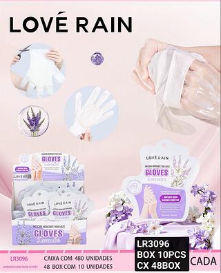 love rain mascara hidratante para mao box 10 pç