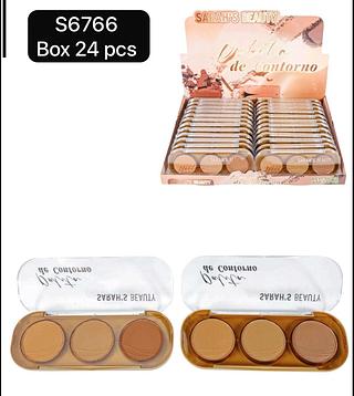 Sarah´s Beauty Paleta de Contorno box 24 pçs