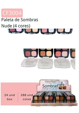 cocofler paleta de sombra box 24 pç