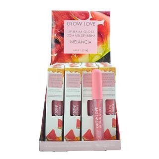 Box 28 Lip Gloss com Mel de Abelha Glow Love Melancia Max Love