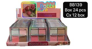 Bobbi Rara Iluminador, Blush e Sombra box 24 pçs