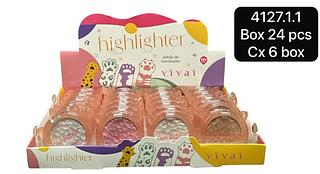 Vivai Estojo de Iluminador box 24 pçs