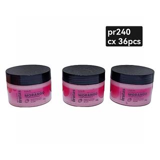 poran esfoliante morango corpo e rosto BOX 24PÇS