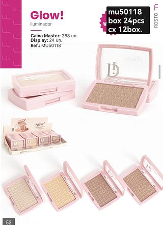 febella iluminador box 24 pç