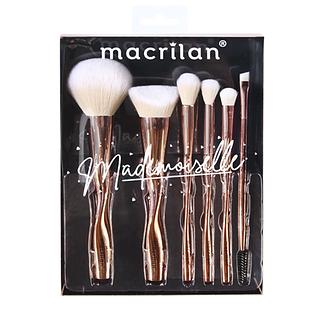 Macrilan Kit Pincel Mademoiselle BOX 12PÇS